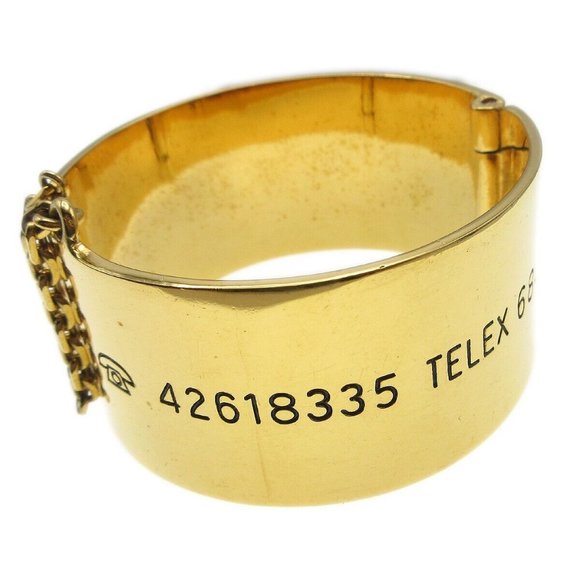 Chanel 31 Rue Cambon Bangle Bracelet Gold-plated 98802 - Picture 5 of 6